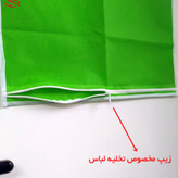 کیسه رخت چرک پشت دری
