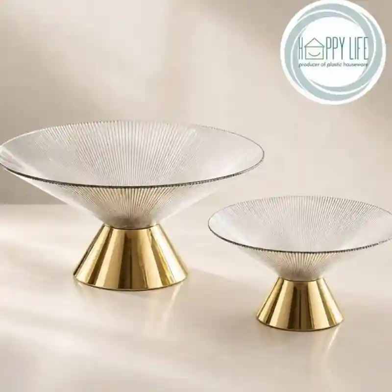 میوه خوری کریستال لینا مدل بزرگ HAPPY HOME L-104
