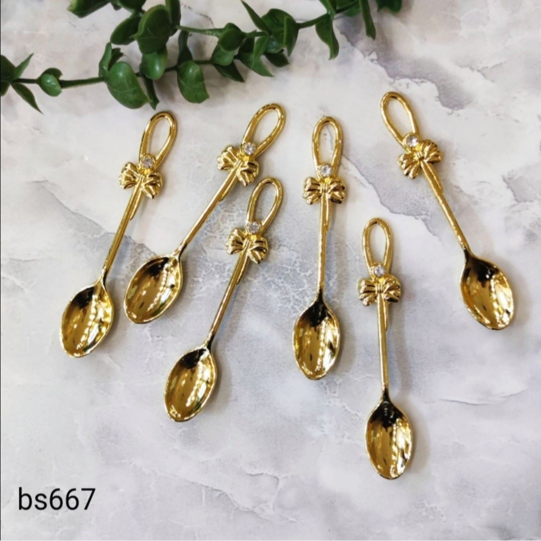 قاشق چای خوری طلایی