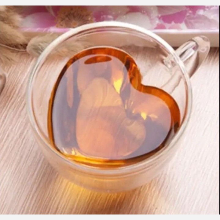 لیوان قلبی دوجداره 175 میل