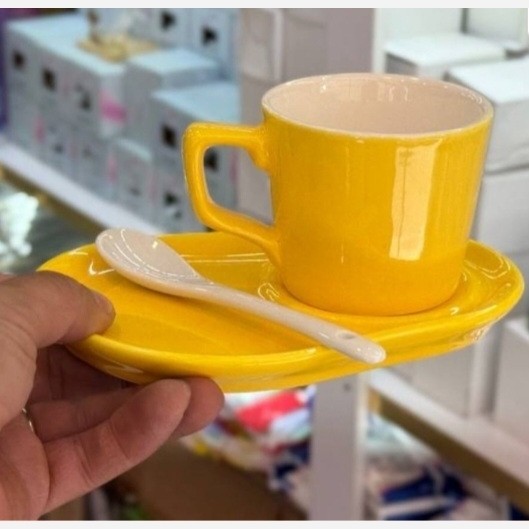 فنجان (لیوان) چای زیره دار مارکو سرامیکی رنگی