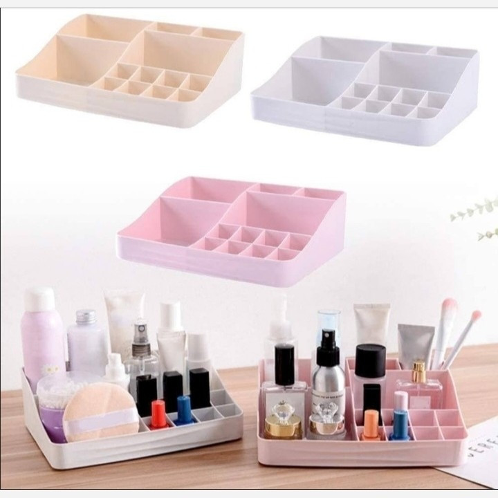 استند لوازم آرایش (نظم دهنده) پلاستیکی رومیزی رنگبندی