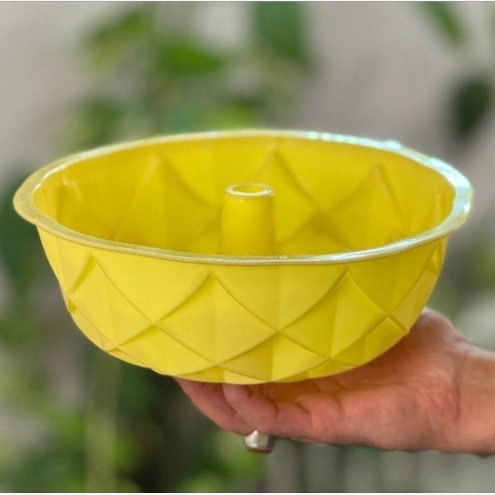 قالب سیلیکونی الماس (کیک ژله دسر) نسوز رنگبندی 24 سانت