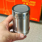 پودر پاش (نمک شکر) استیل بزرگ Z20 چینی