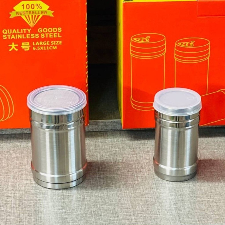 پودر پاش (نمک شکر) استیل بزرگ Z20 چینی