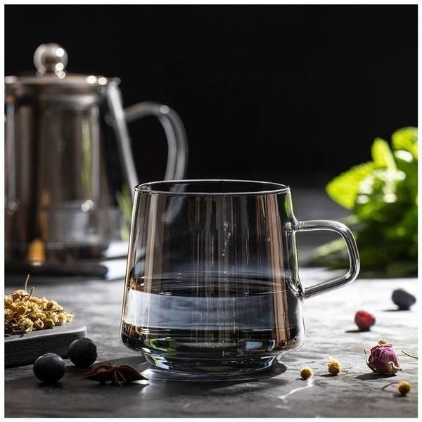 لیوان پیرکس شامپاینی رنگی (گیلاس شیشه ای) زیبا