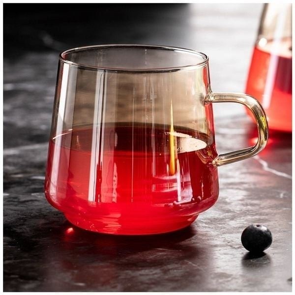 لیوان پیرکس شامپاینی رنگی (گیلاس شیشه ای) زیبا
