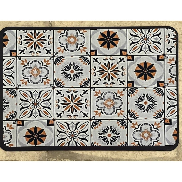 مت سیلیکونی طرحدار (پد شیرینی پزی) بزرگ 35x50 رنگبندی