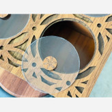 جا دستمال کاغذی (باکس پذیرایی) و اردوخوری چوبی سم سام