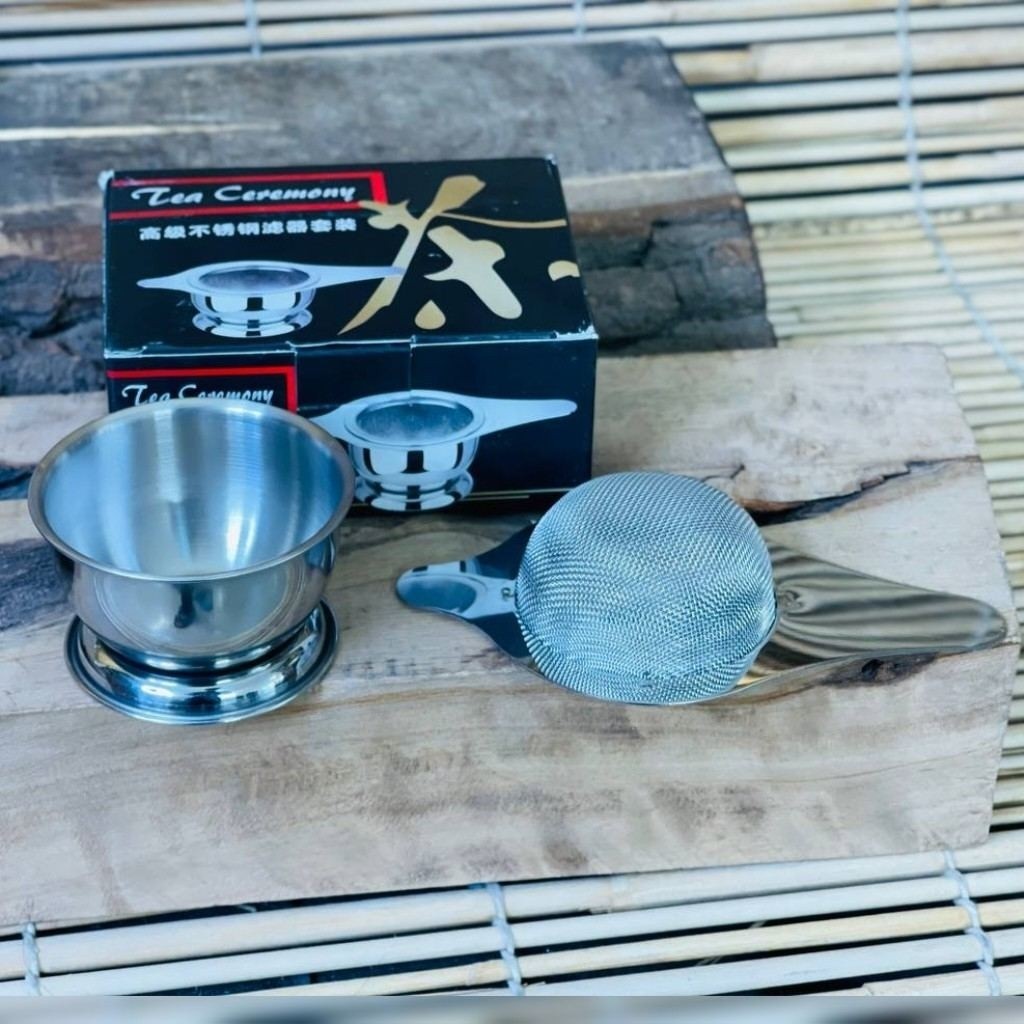 صافی چای استیل پایه دار مجلسی