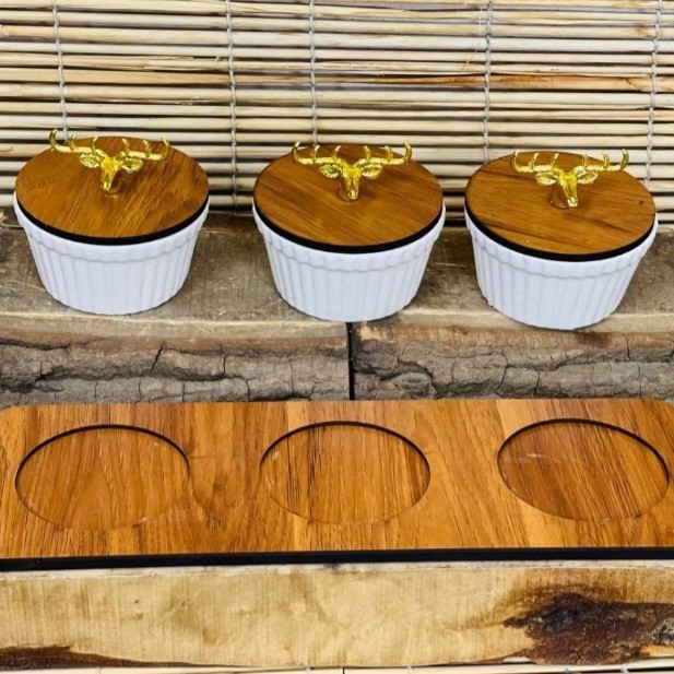 اردوخوری 3 خانه مستطیل سرامیک